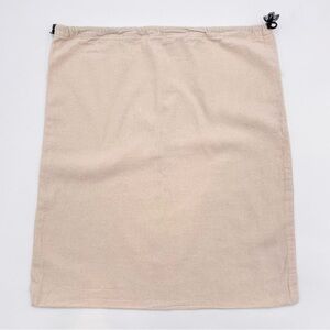 Organic‎ Cotton Dust Cover Bag Purse Shoe Cover Travel Storage Natural Color